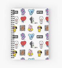 BTS BT21 Spiral Notebook