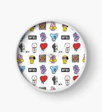 BTS BT21 Clock