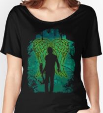 Geflügelter Bogenschütze. Loose Fit T-Shirt