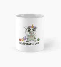 The Nonprofit AF Line — Because You Are A Unicorn Mug