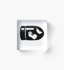 Like a bullet Acrylic Block