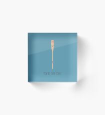 Oar-some! Acrylic Block
