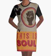 This is Soul Graphic T-Shirt Dress
