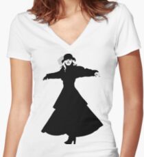 Stevie Nicks Women's Fitted V-Neck T-Shirt