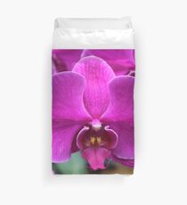 purple orchid Duvet Cover