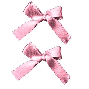 Coquette balletcore pink ribbon bow | Canvas Print