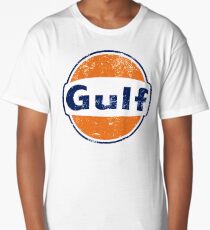 Gulf Racing Retro Long T-Shirt