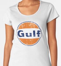 Gulf Racing Retro Women's Premium T-Shirt