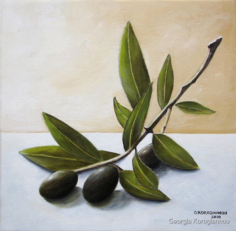 "Olive Branch" by Korogiannou Redbubble