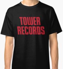 TOWER RECORDS TSHIRT - Defunct Record Store Logo Classic T-Shirt