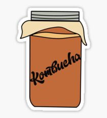 Kombucha Booch Tea Drink Sticker
