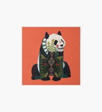 panda orange Art Board