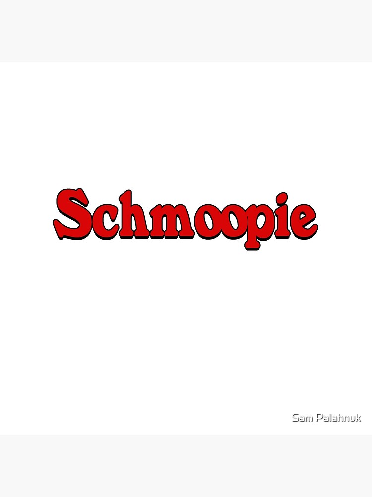 Schmoopie sticker by sampalahnukart