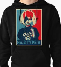 2B Nier H o p e Poster Pullover Hoodie