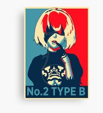 2B Nier H o p e Poster Canvas Print
