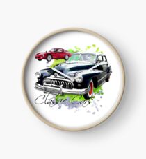 Classic Cars Clock