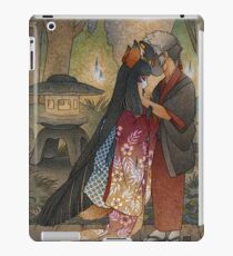 Okina und Shiro - Kitsune Fox Yokai iPad-Hülle & Klebefolie