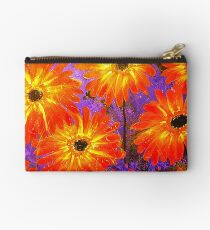 Orange Gerberas Studio Pouch