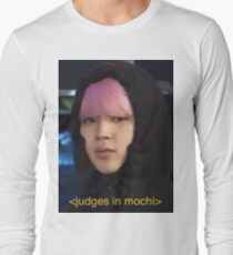 Jimin "Richter in Mochi" Meme Langarmshirt