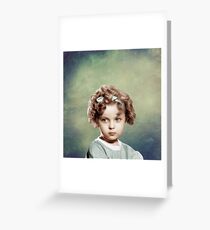 Sweet Shirley Temple Greeting Card