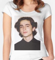Camiseta entallada de cuello redondo Timothée