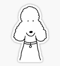Poodle Sticker