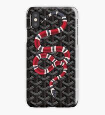 black snake goyard iPhone Case