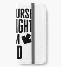 I’m Right I’m Ted Sticker & T-Shirt - Gift For Ted iPhone Flip-Case/Hülle/Klebefolie