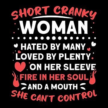 Short Cranky Woman MUG , Short Cranky Woman Mug, Coffee Mug Ceramic Mug  11oz 