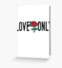 Tarjeta de felicitación Love Only CC