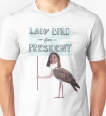 Vote for Lady Bird Dir. Greta Gerwig Unisex T-Shirt