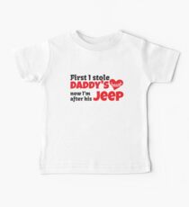 Daddy's Jeep Baby T-Shirt