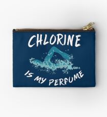 Chlorine is my Perfume - Funny Swimming Pun Gift Täschchen