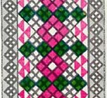 #Ковровый #узор #балкарского #карачаевского #войлочного #ковра #Carpet #pattern of a #Balkarian &amp; #Karachay #felt #carpet #Ковровыйузор #CarpetPattern #таулу #tawlu #mountaineer #таулула #tawlula by znamenski