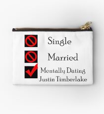 Mentally Dating Justin Timber Lake Studio Pouch