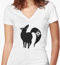 Nanatsu no taizai: Greed Symbol Women's Fitted V-Neck T-Shirt
