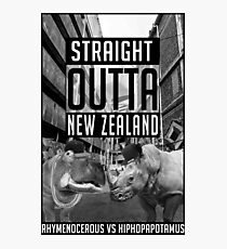 Lámina fotográfica Rhymenocerous Hiphopopotamus Vuelo de los Conchords