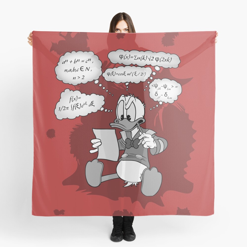 "Donald Duck" Scarf by pasquale Redbubble