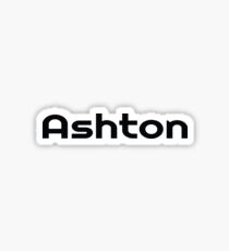 Name Ashton / Inspired by The Color of Money Sticker