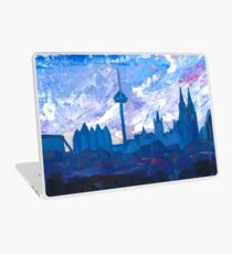 Köln Germany Panorama Skyline mit Hohenzollern Brücke Laptop Folie