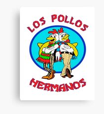 Breaking Los Chicken Canvas Print