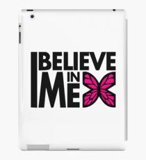 GOWOMAN SLOGAN TEES | I Believe In Me (Original) iPad Case/Skin