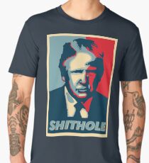 Trump Is A Shithole Anti Racism T Shirt Men's Premium T-Shirt