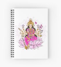 Indische Göttin Shakti, Skizze Spiralblock