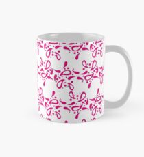 abstract pink star fashion Mug