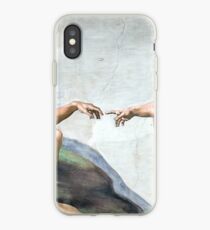 Ikonische Michelangelo Erschaffung Adams iPhone-Hülle & Cover