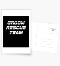 Groom Rescue Team V3 Postcards