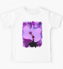 Lovers Kiss Ultraviolet Love Romance Kids Tee