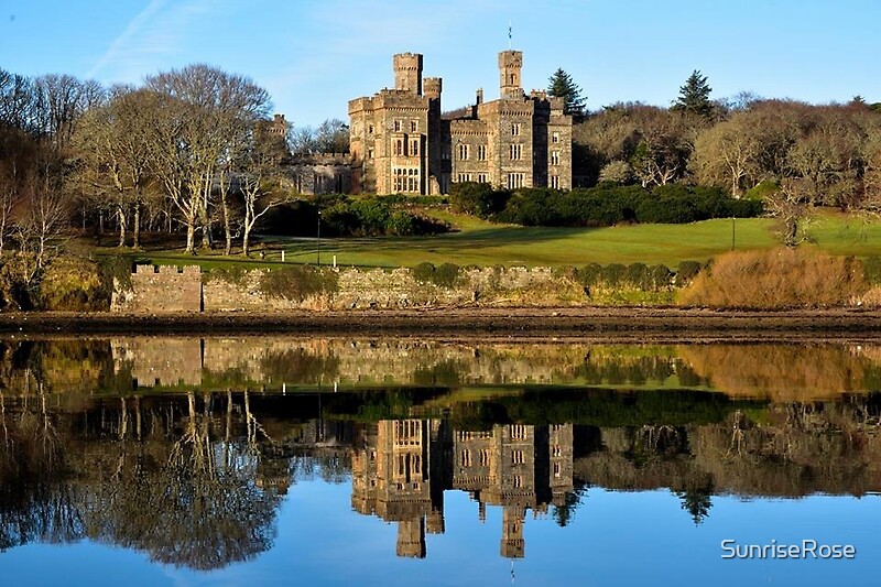 "Stornoway Castle Reflected" by SunriseRose Redbubble