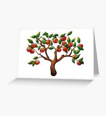 Tiny Apple Tree Greeting Card
